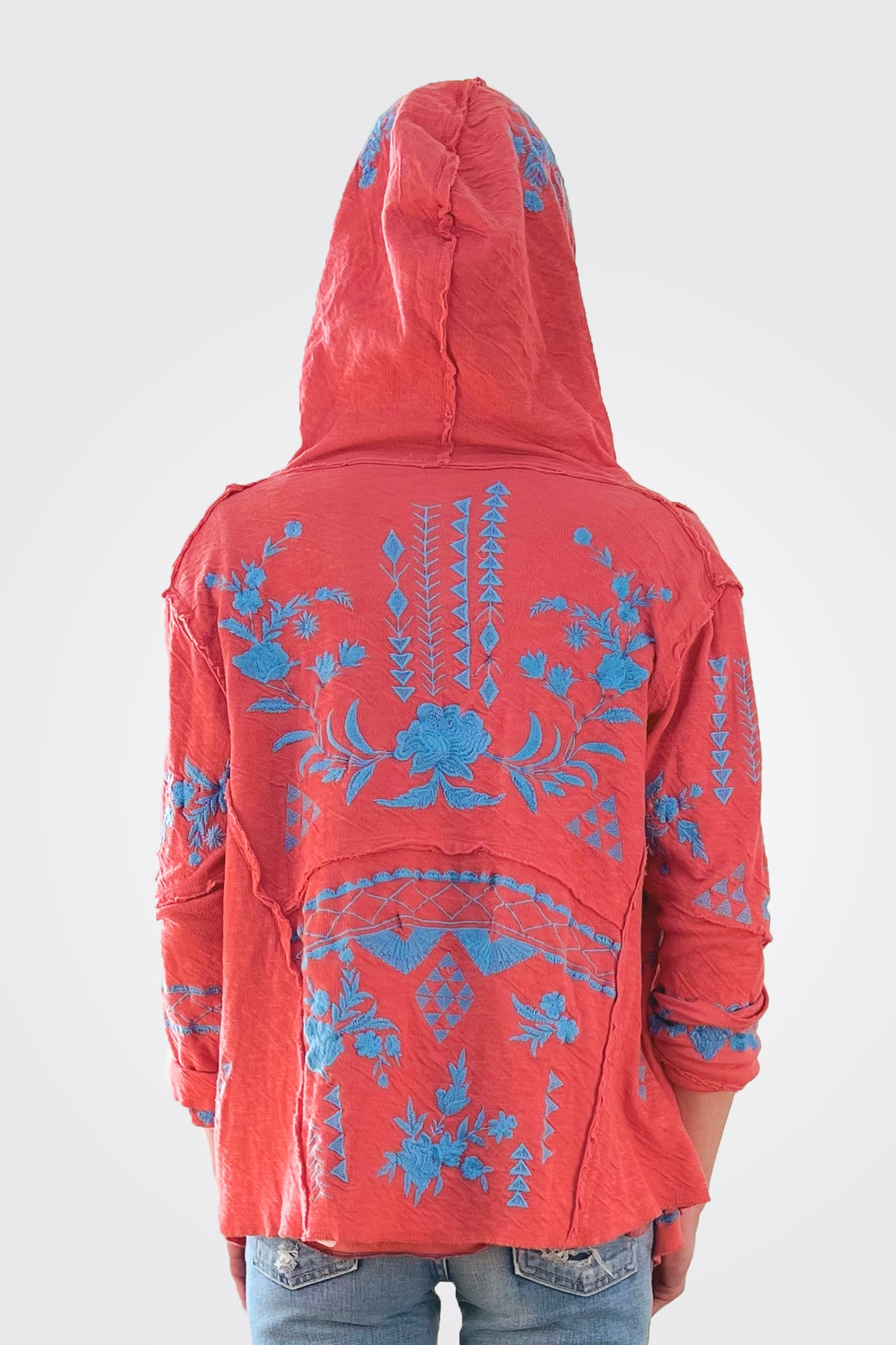 Sia Jacket - Watermelon by Caite — view 3