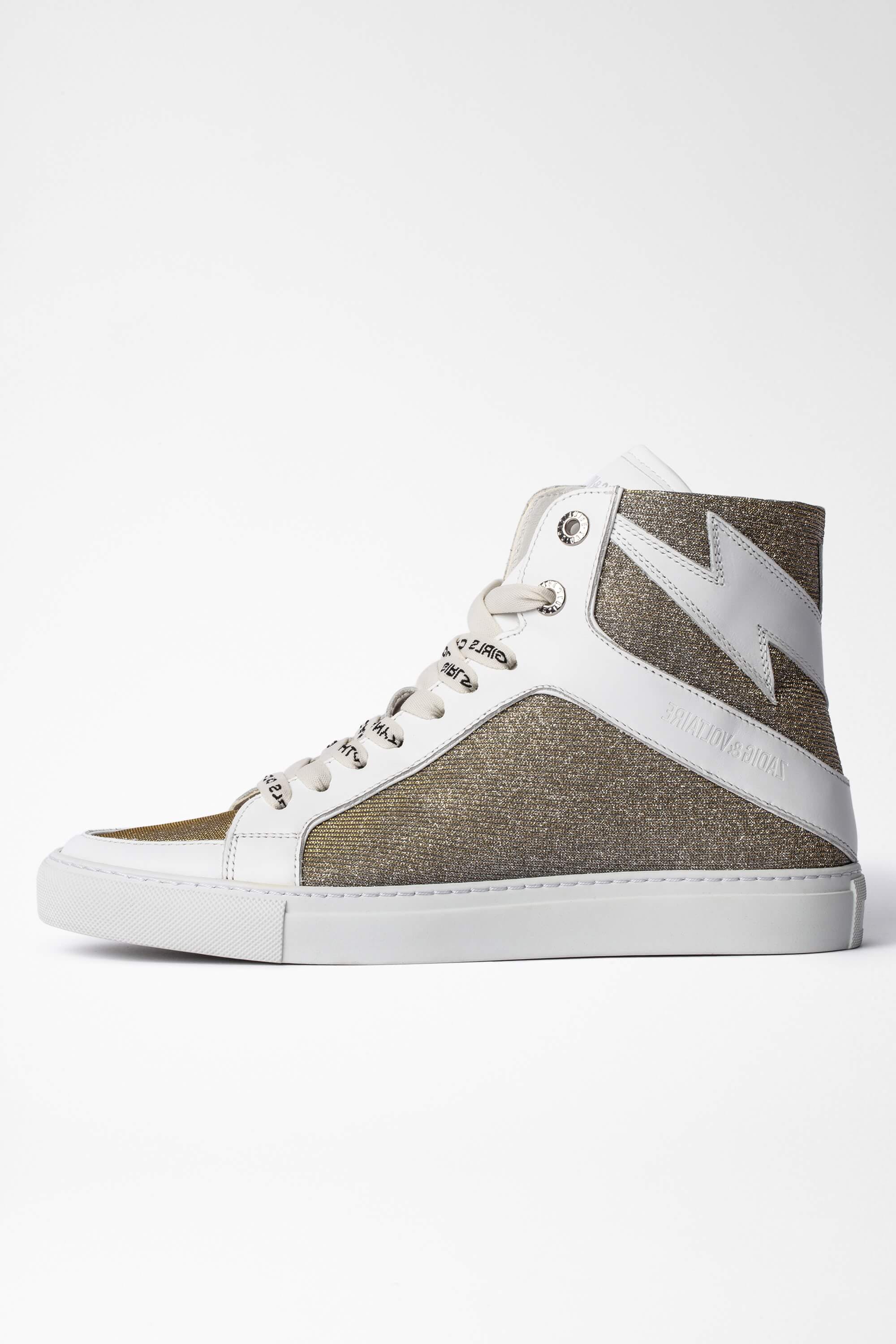 High Flash Sneakers - Silver by Zadig & Voltaire | 25 South Boutiques