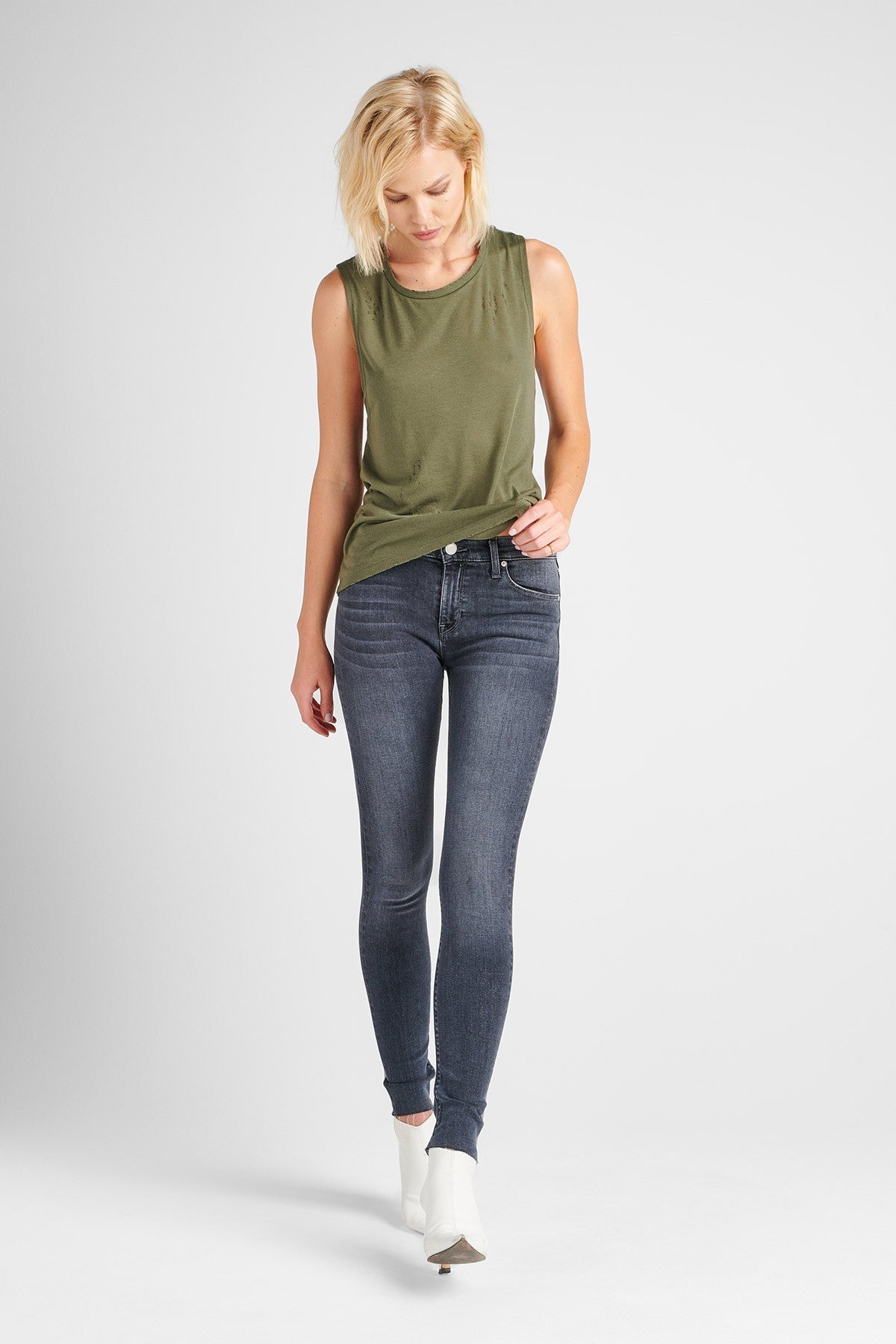 Nico Midrise Super Skinny Ankle Jean - Aviation by Hudson | 25 South Boutiques