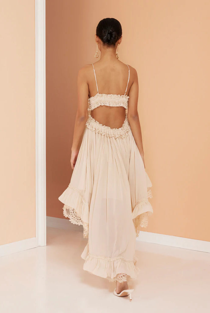 Emiliana Dress - Ivory Cream by Magali Pascal — alternate view