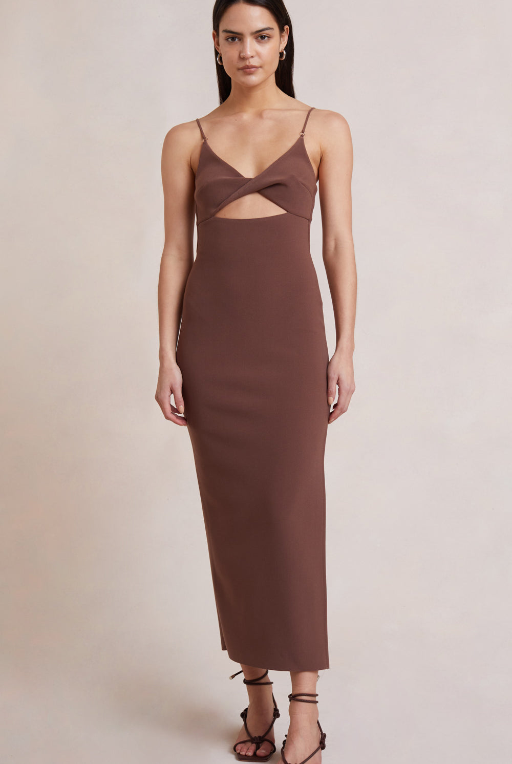 Ivy Midi Dress - Dark Chocolate by Bec & Bridge | 25 South Boutiques