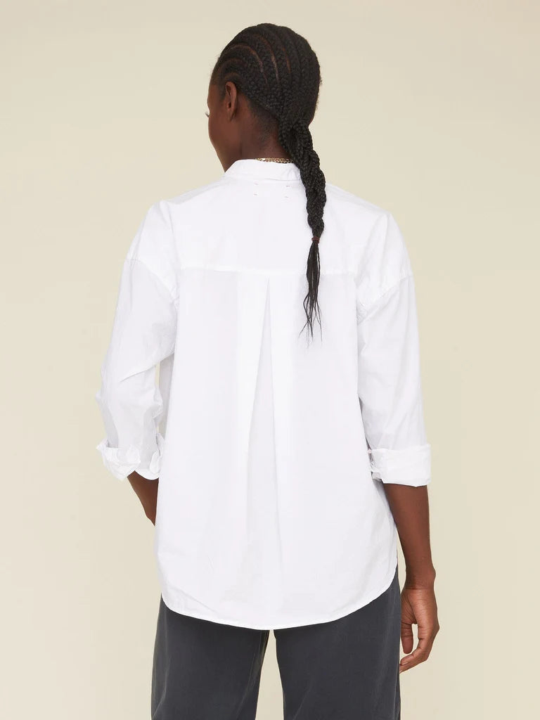 Jordy Crisp Shirt - White by Xirena — alternate view
