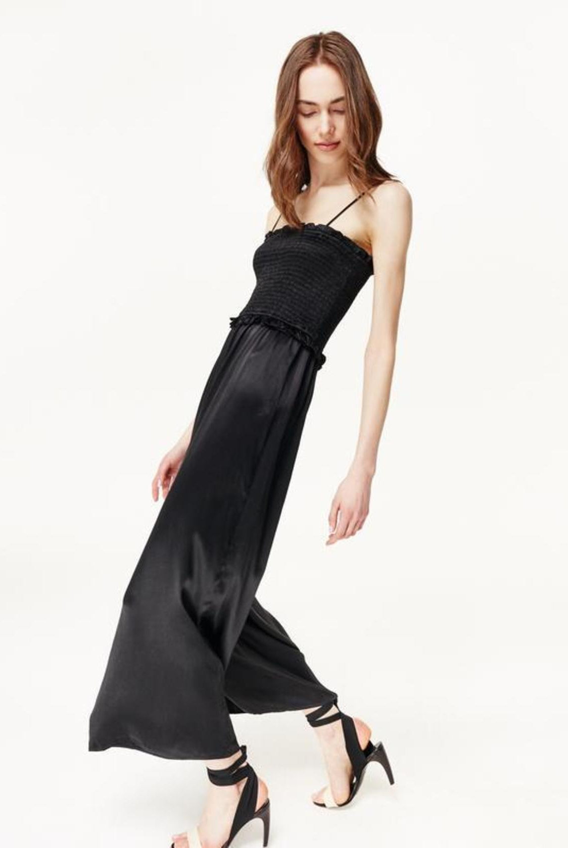 The Kyla Jumpsuit - Black by Cami NYC — alternate view