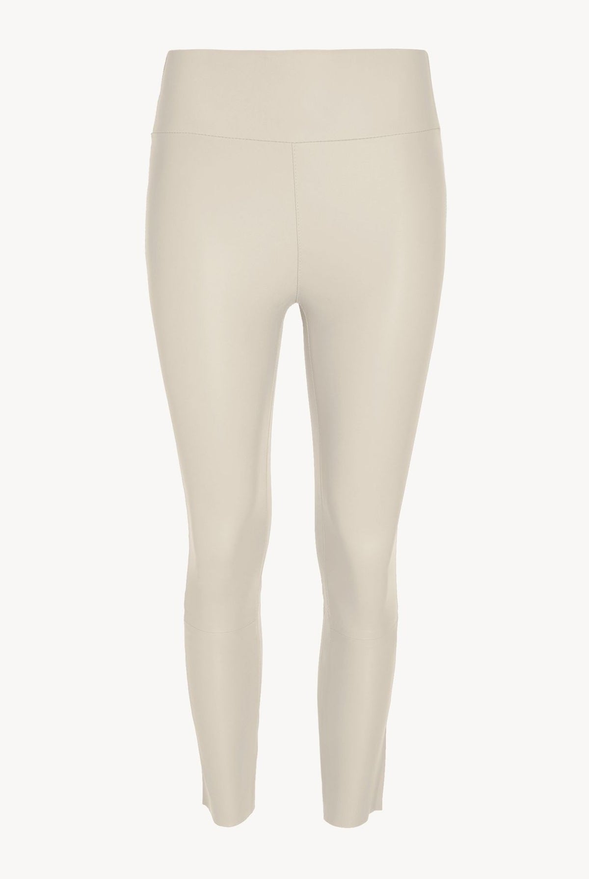 Capri Leather Legging - Off White by SPRWMN — view 5