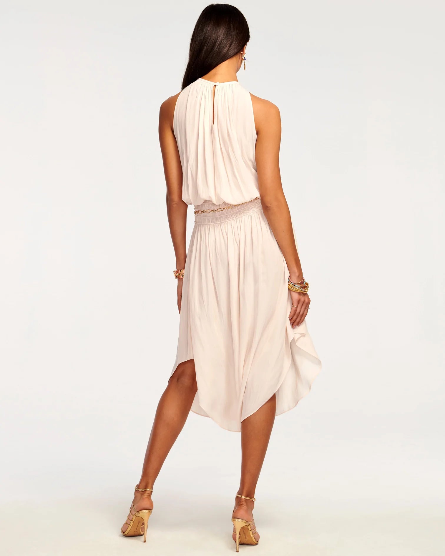 Audrey Midi Dress - Linen by Ramy Brook — alternate view