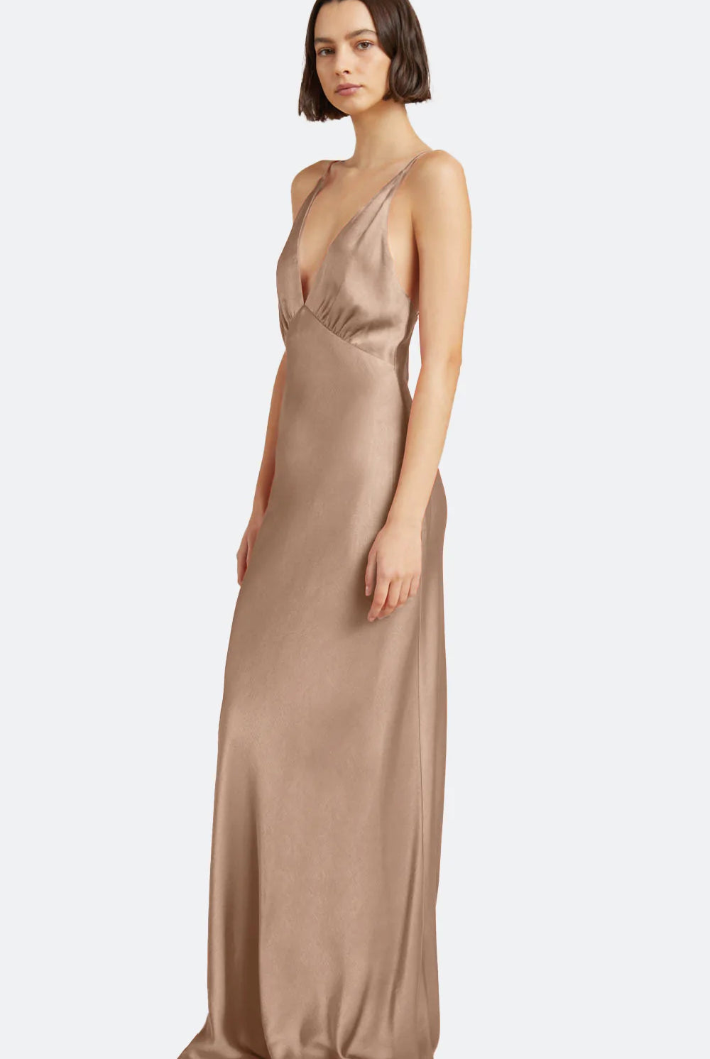 Lorelai V Maxi Dress - Golden by Bec & Bridge — view 3