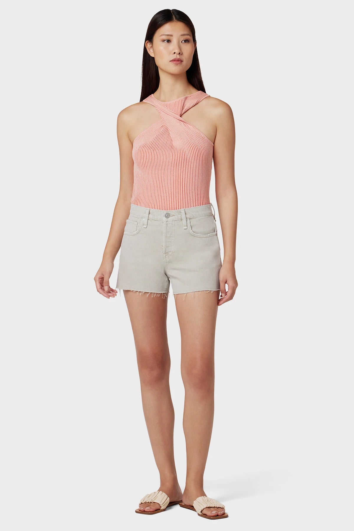Lori High Rise Short - Distressed Peyote by Hudson | 25 South Boutiques