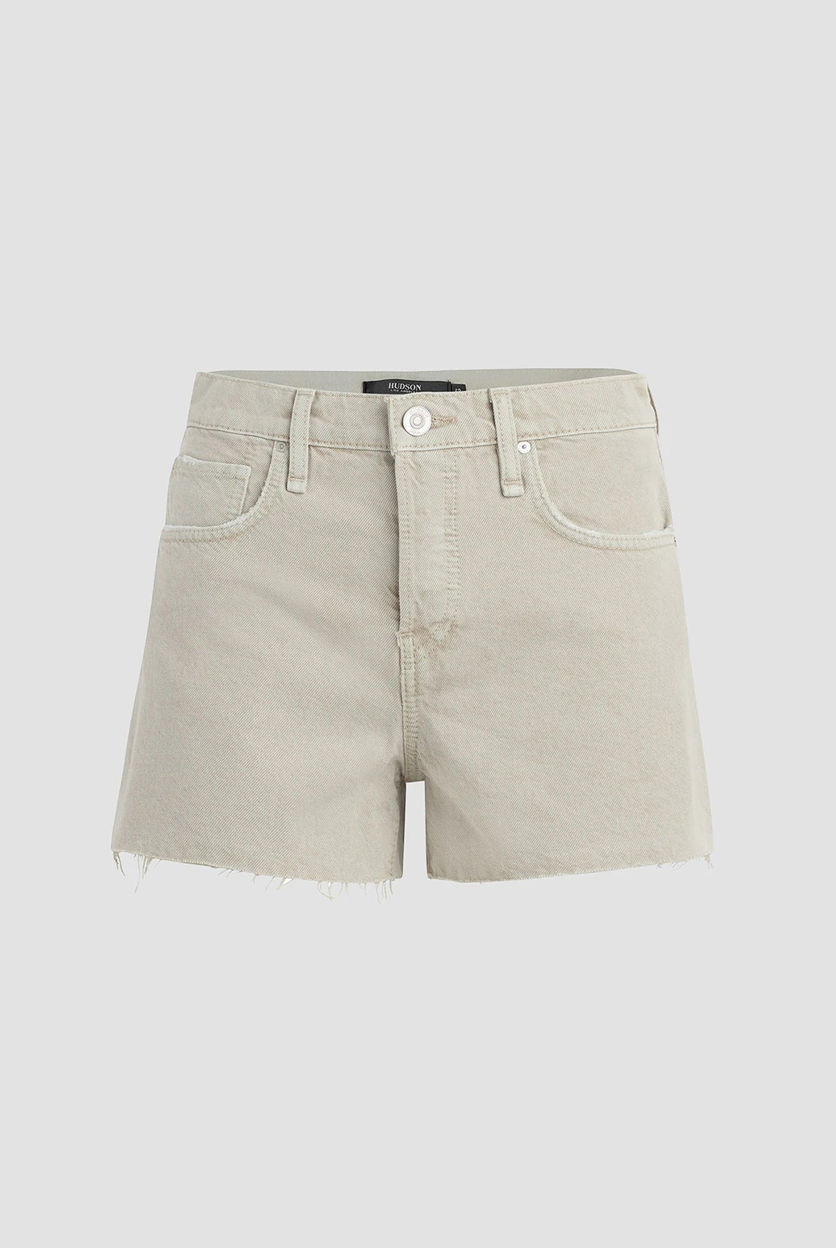 Lori High Rise Short - Distressed Peyote by Hudson — view 5