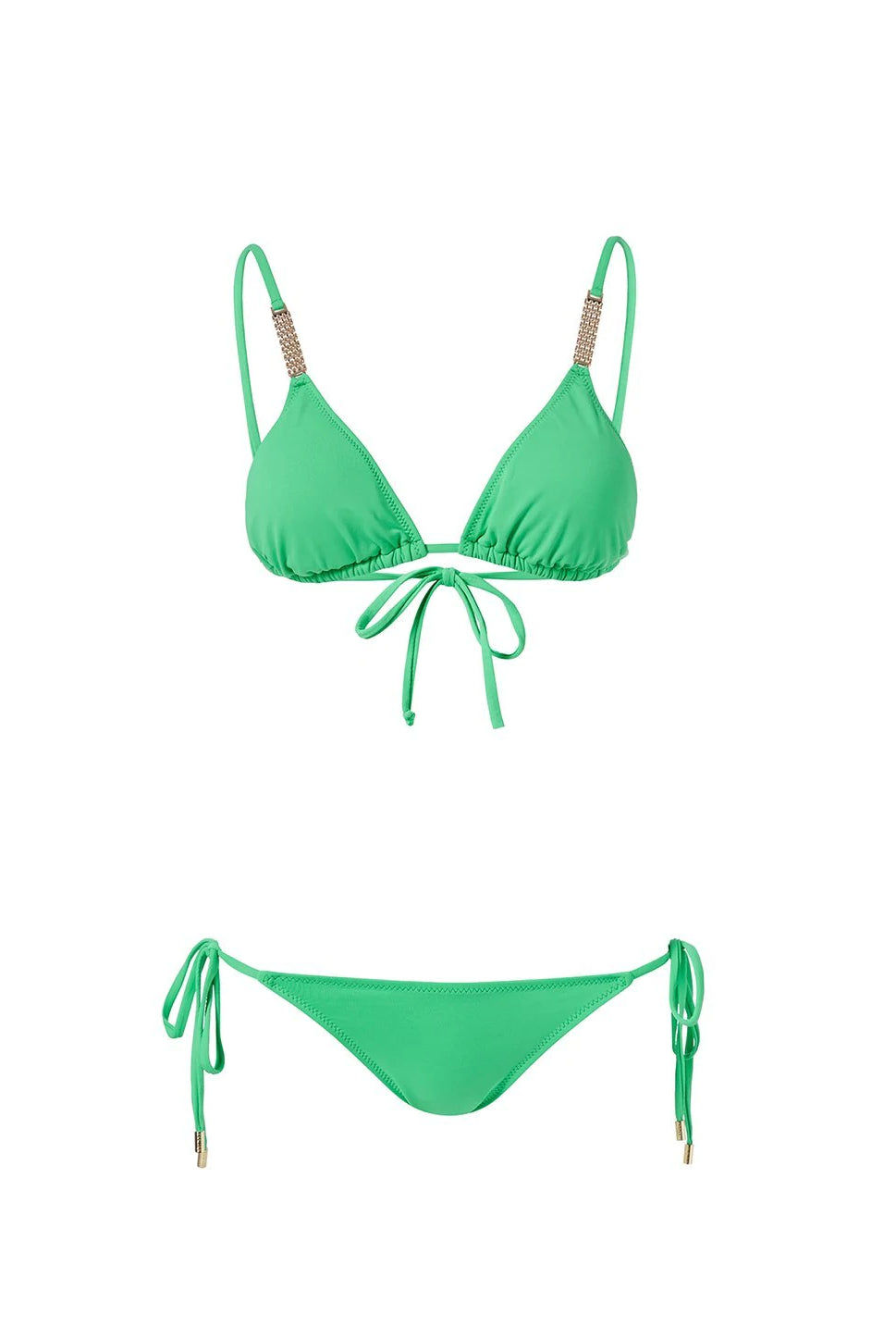 Maldives Bikini Top - Green by Melissa Odabash — view 3