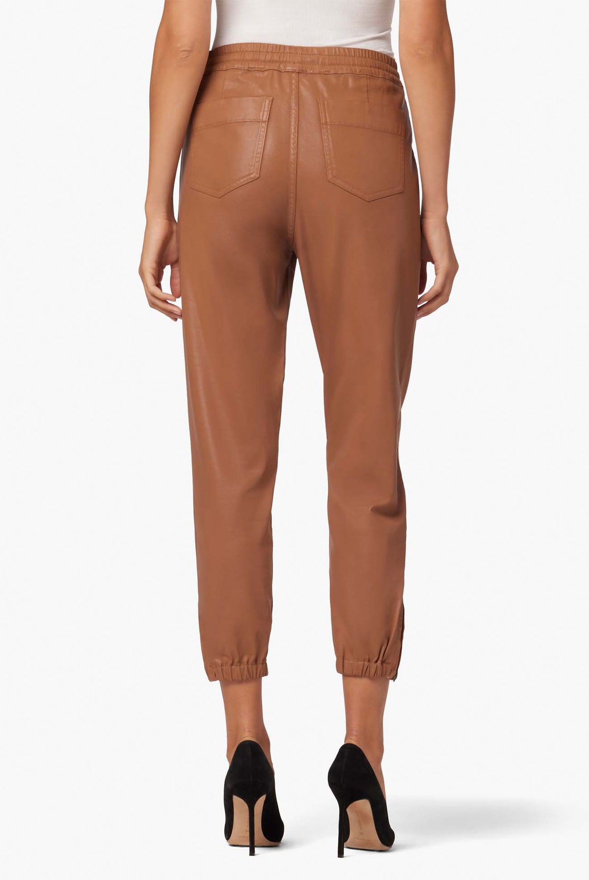 The Sienna Coated Jogger - Maple by Joe's Jeans — view 3