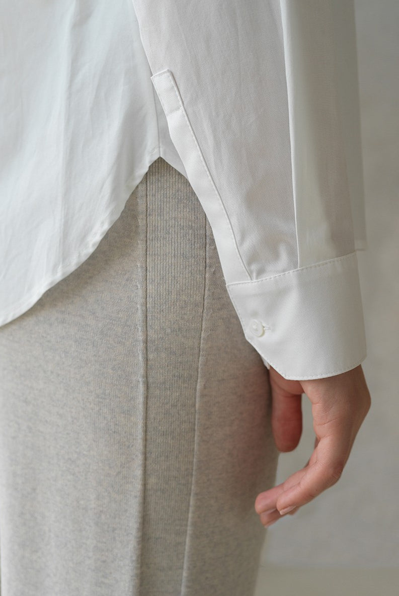 Masami Shirt - Optic White by Hana San — view 4