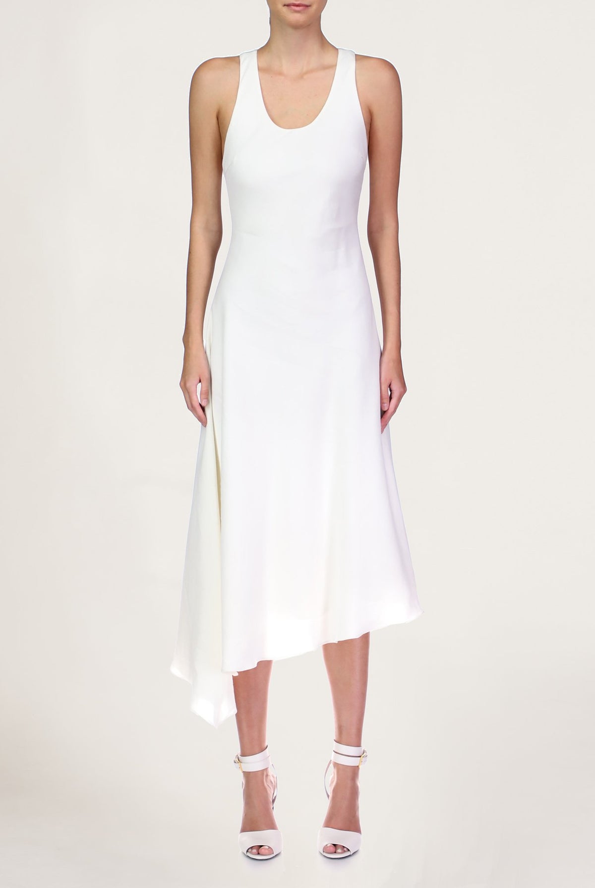 Mazie Racer Back Dress - Pristine by Halston | 25 South Boutiques