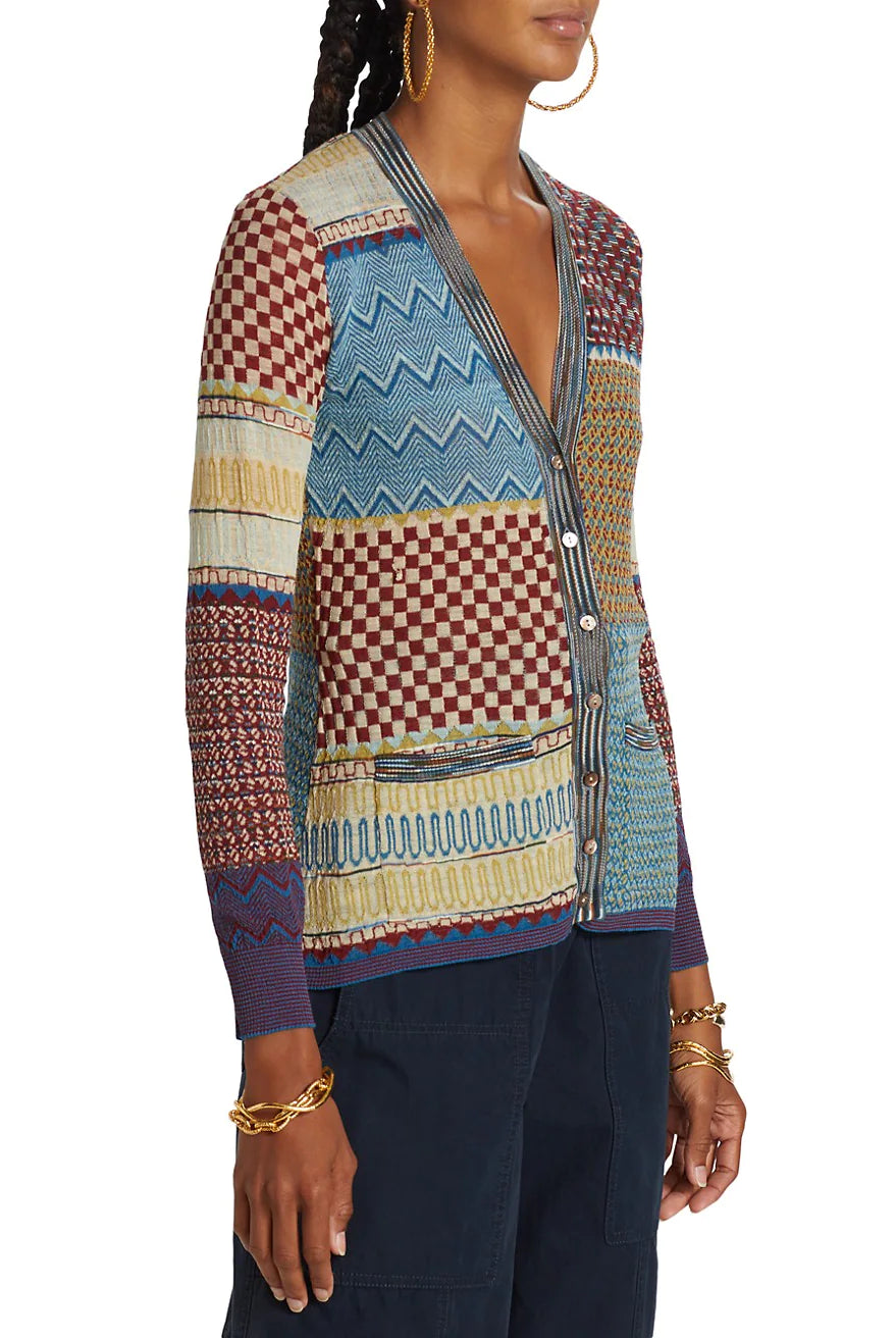 Medina Cardigan - Peridot by Ulla Johnson — view 4