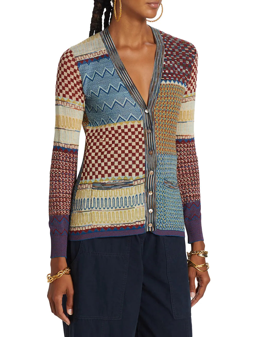 Medina Cardigan - Peridot by Ulla Johnson — view 3