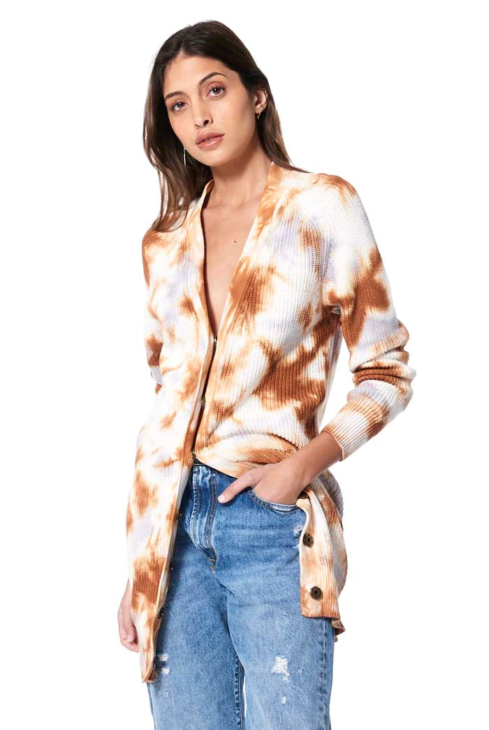 Melene Sweater Dress/Cardigan - Thistle Cosmic Wash by Young Fabulous & Broke | 25 South Boutiques