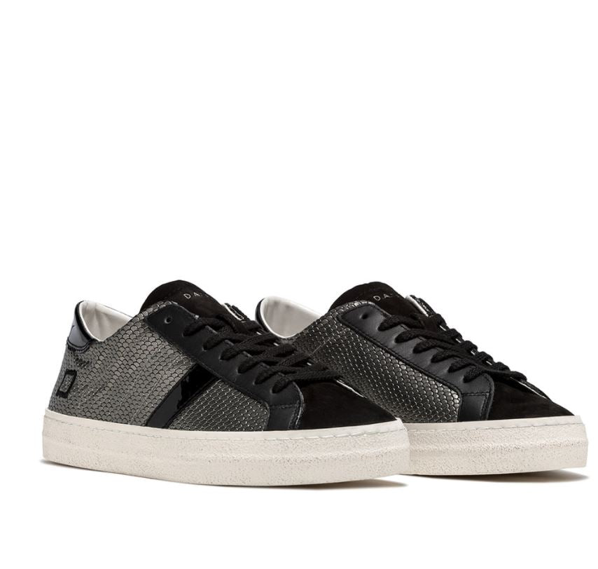 Hill Low Roof Sneakers - Metal Gun by D.A.T.E. — alternate view