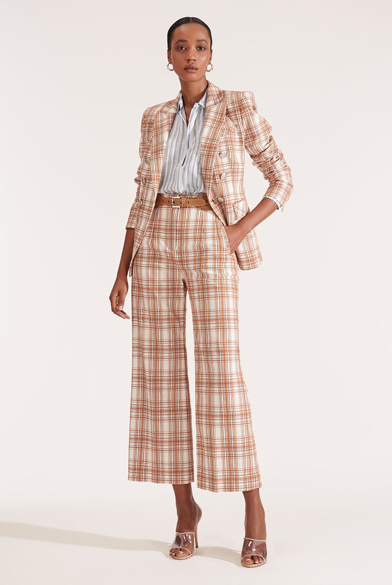Miller Dickey Jacket - White Multi by Veronica Beard — alternate view