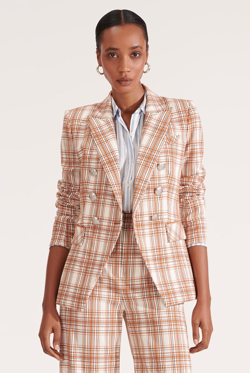Miller Dickey Jacket - White Multi by Veronica Beard | 25 South Boutiques