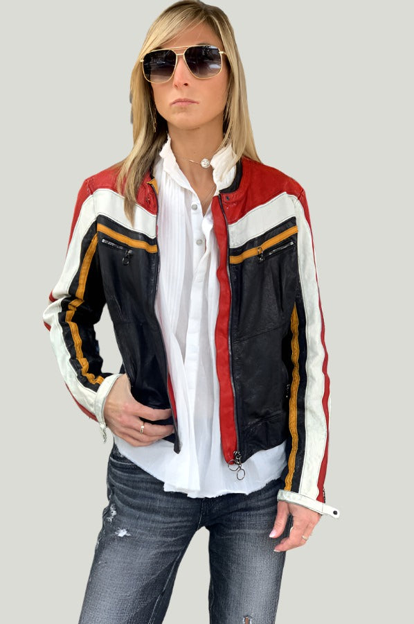 Jag Leather Moto - Nero by Ron Carati | 25 South Boutiques