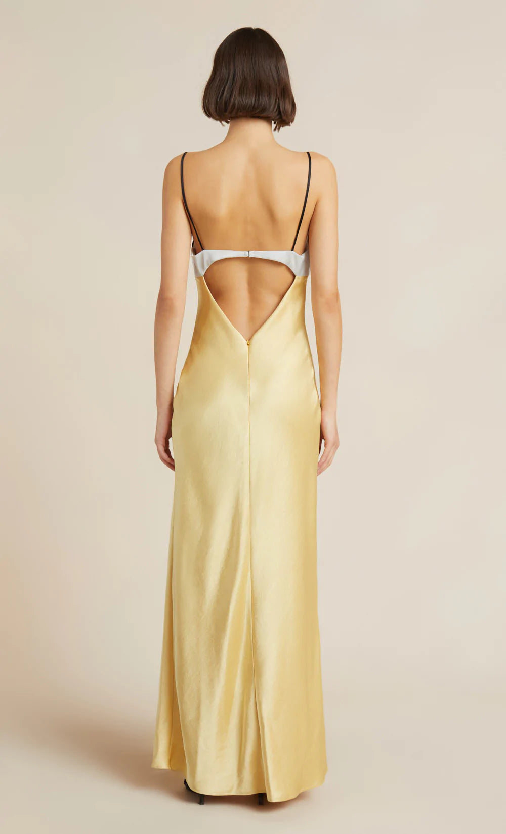 Nadia Bustier Maxi Dress - Straw / Ivory by Bec & Bridge — alternate view