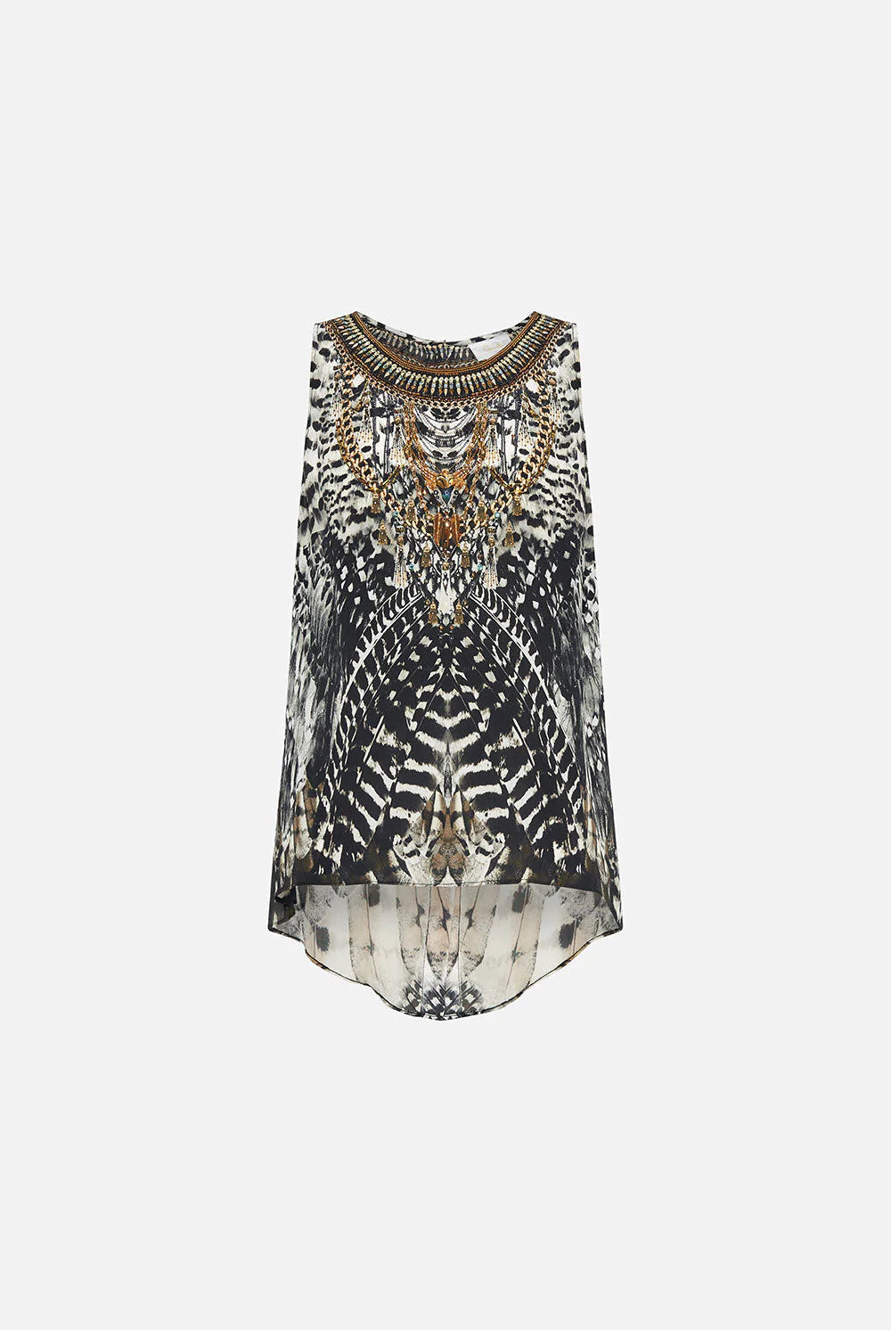 Button Back Top - Night Owl by Camilla — view 5