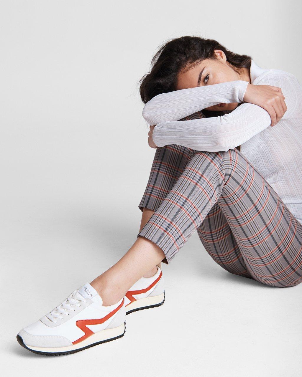 Retro Runner Sneaker - Off White by Rag & Bone — view 3