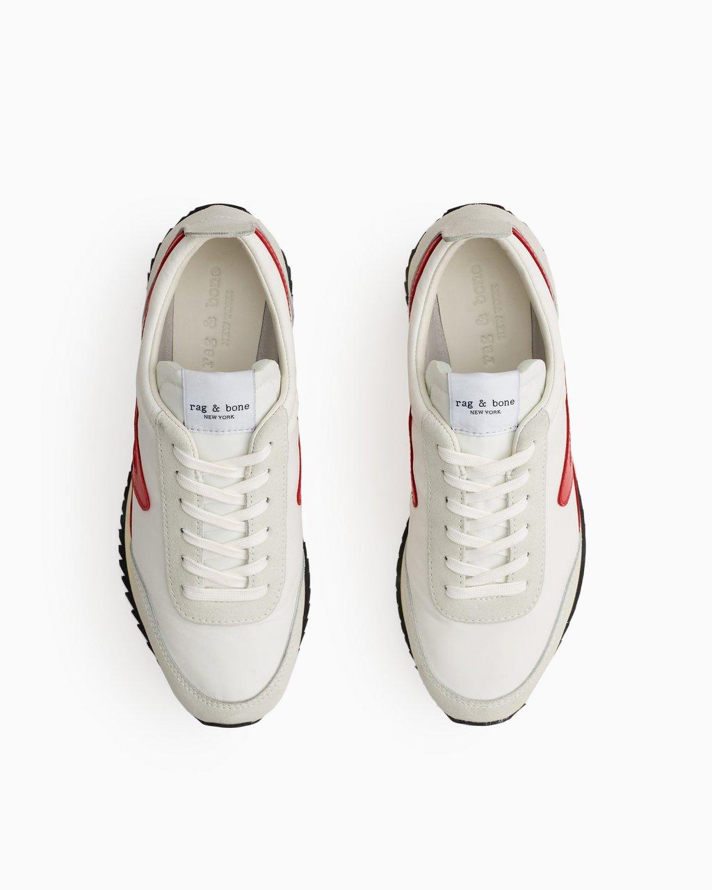 Retro Runner Sneaker - Off White by Rag & Bone — view 4
