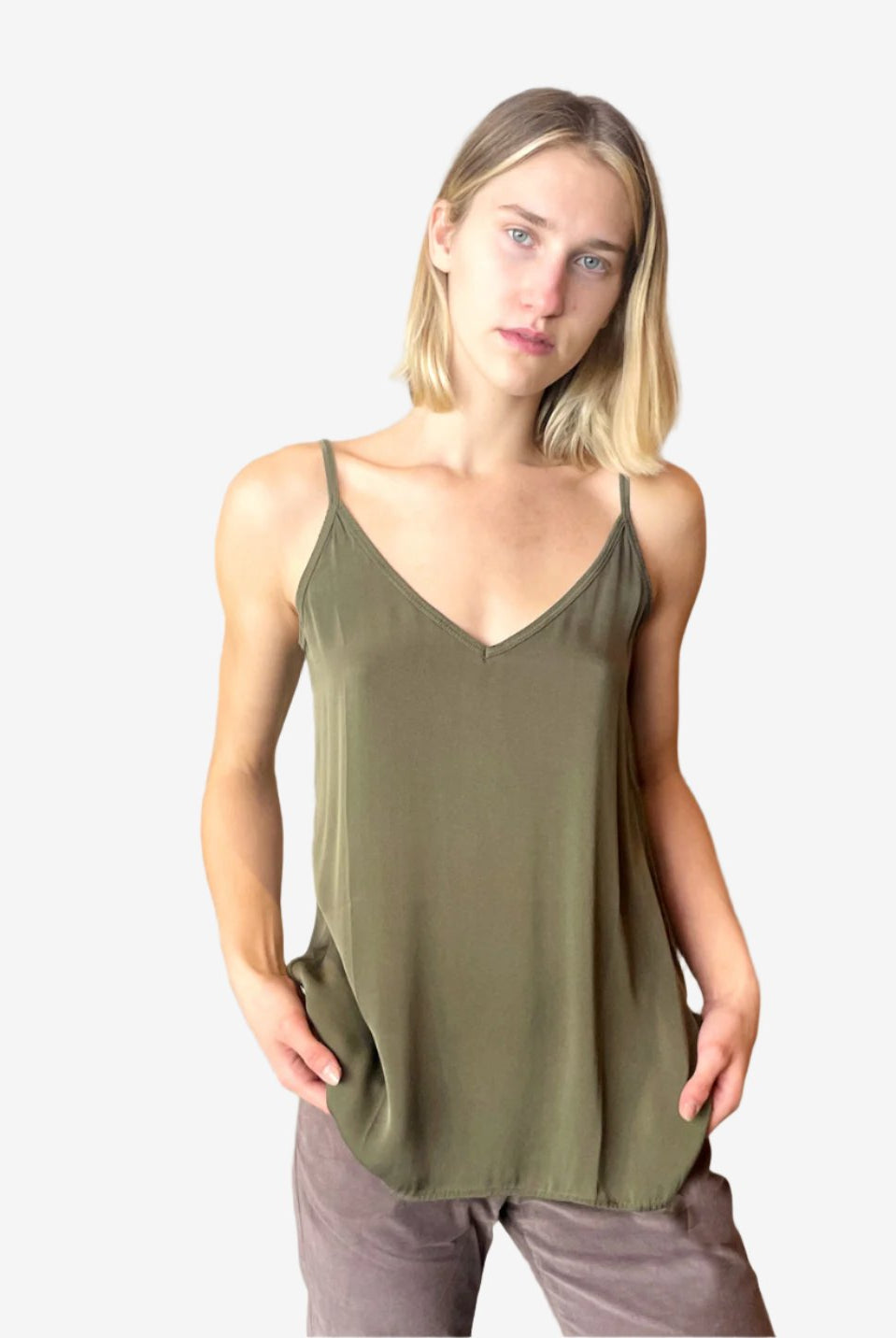 Silk Tank - Olivio by Private 0204 | 25 South Boutiques