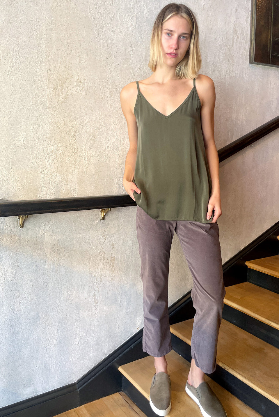 Silk Tank - Olivio by Private 0204 — view 3