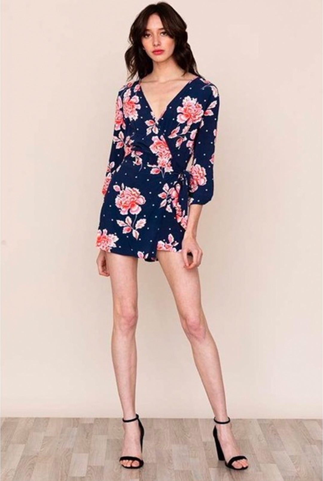 In The Moment Romper - Navy Floral by Yumi Kim | 25 South Boutiques