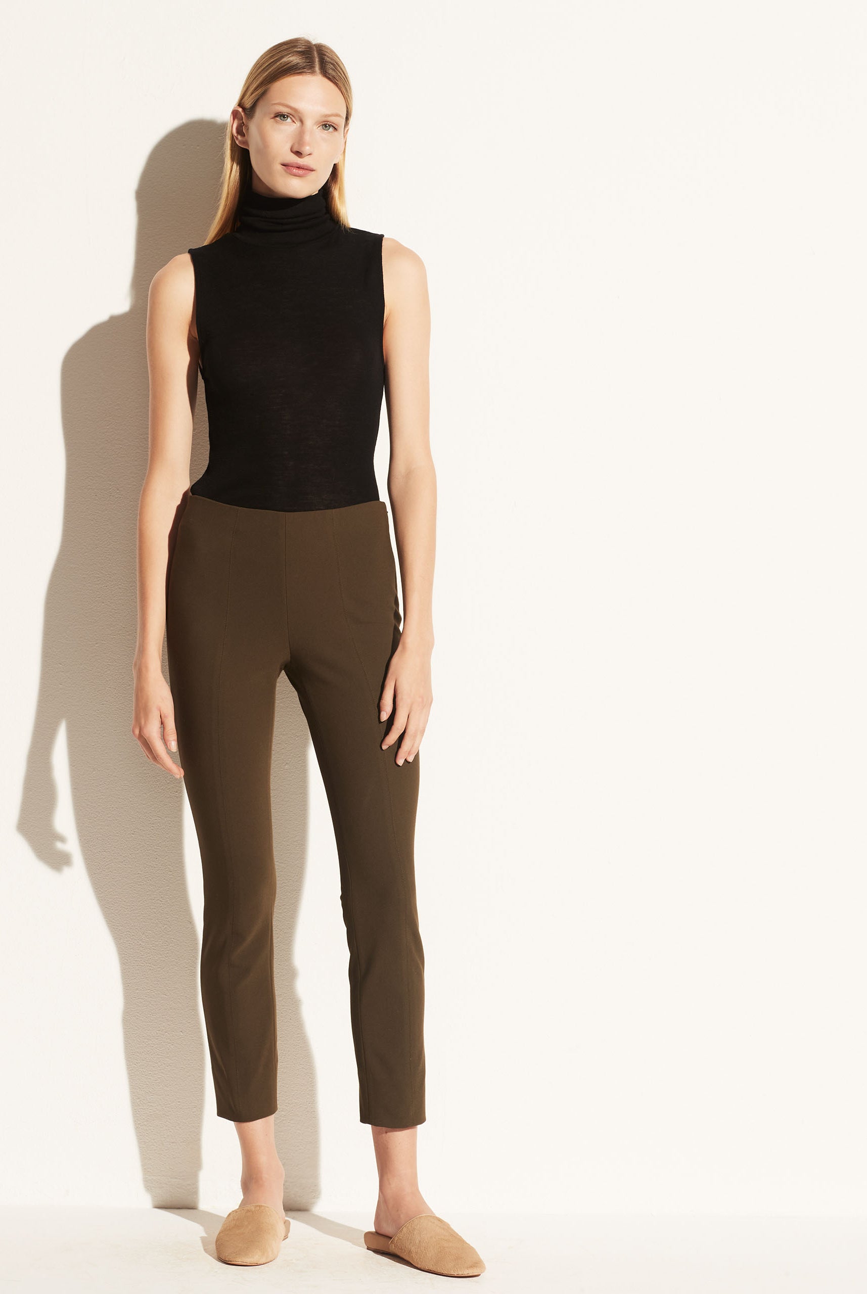 Stitch Front Seam Legging - Mineral Pine by Vince | 25 South Boutiques