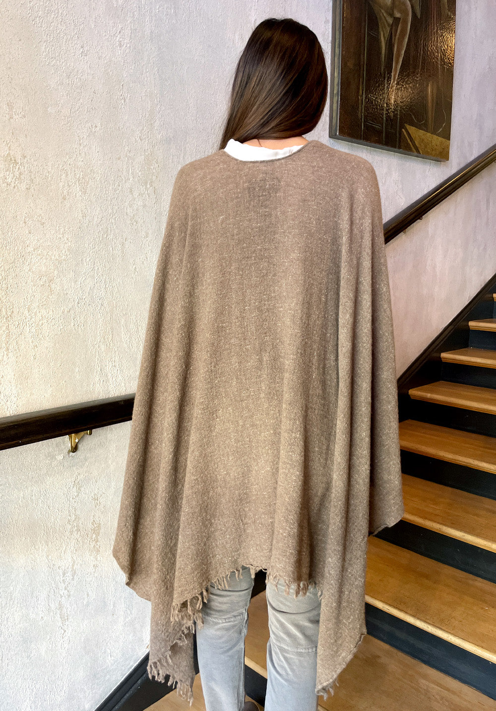 Heather Poncho - Brownish by Private 0204 — view 3