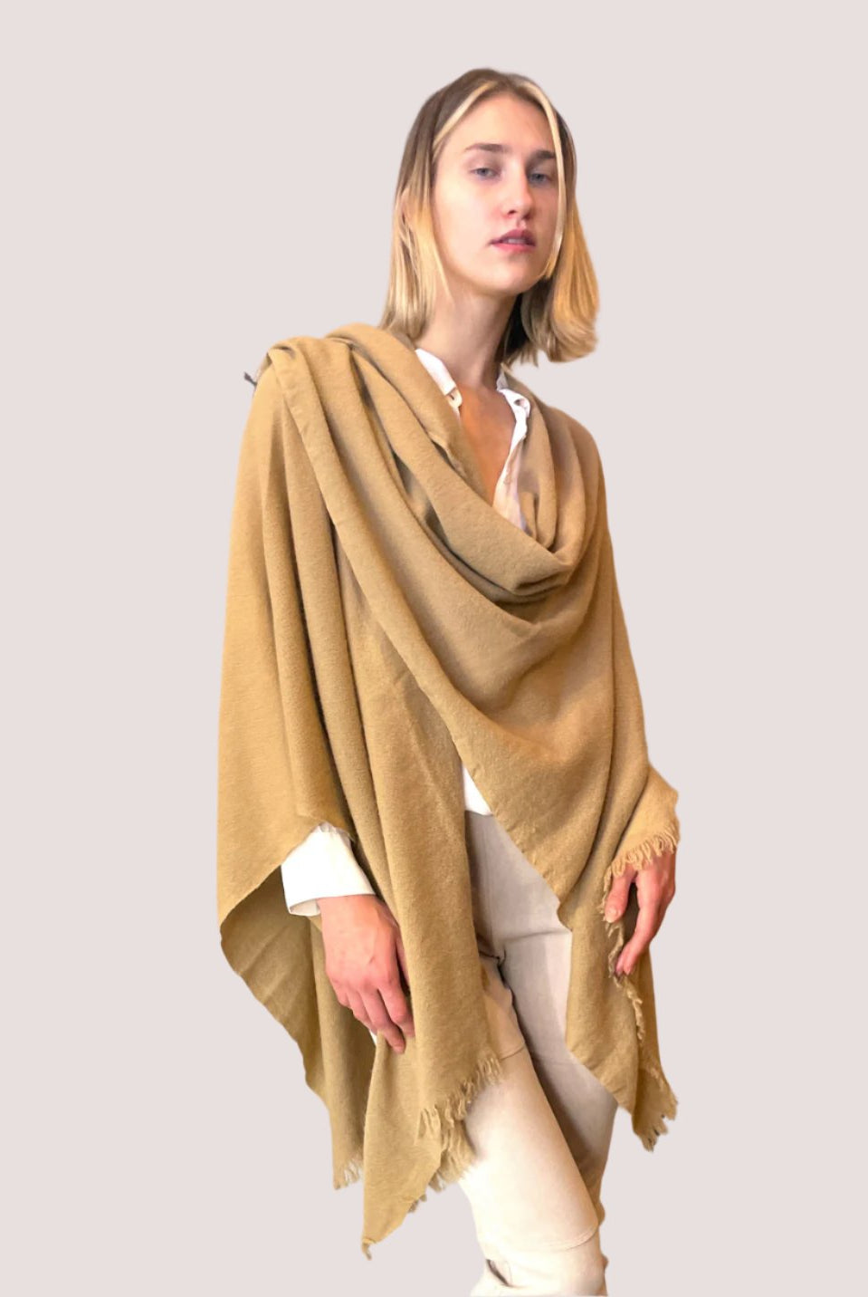 Poncho - Dijon by Private 0204 | 25 South Boutiques