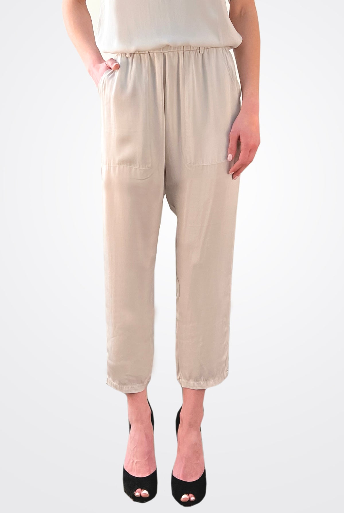 Silk Trousers - Pearl by Private 0204 — view 4