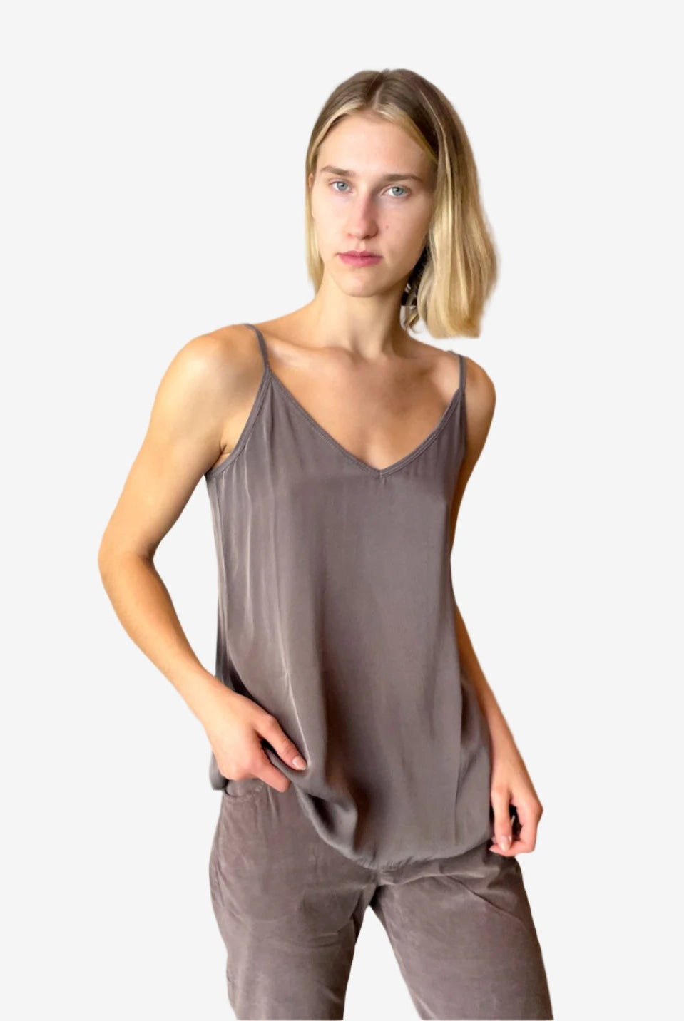 Silk Tank - Old Cafe by Private 0204 | 25 South Boutiques