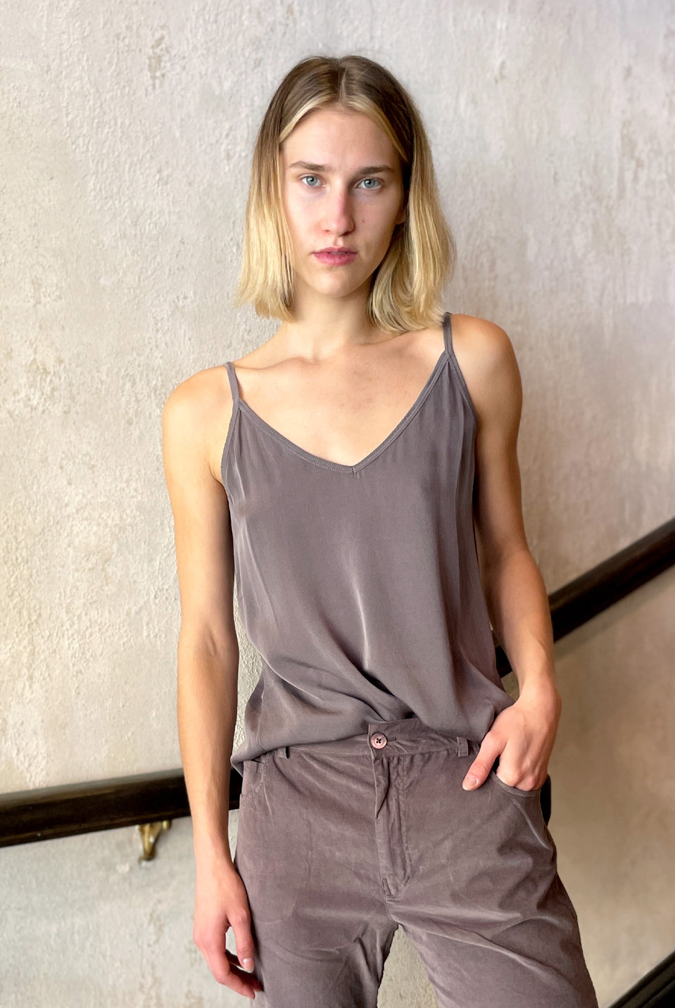 Silk Tank - Old Cafe by Private 0204 — alternate view