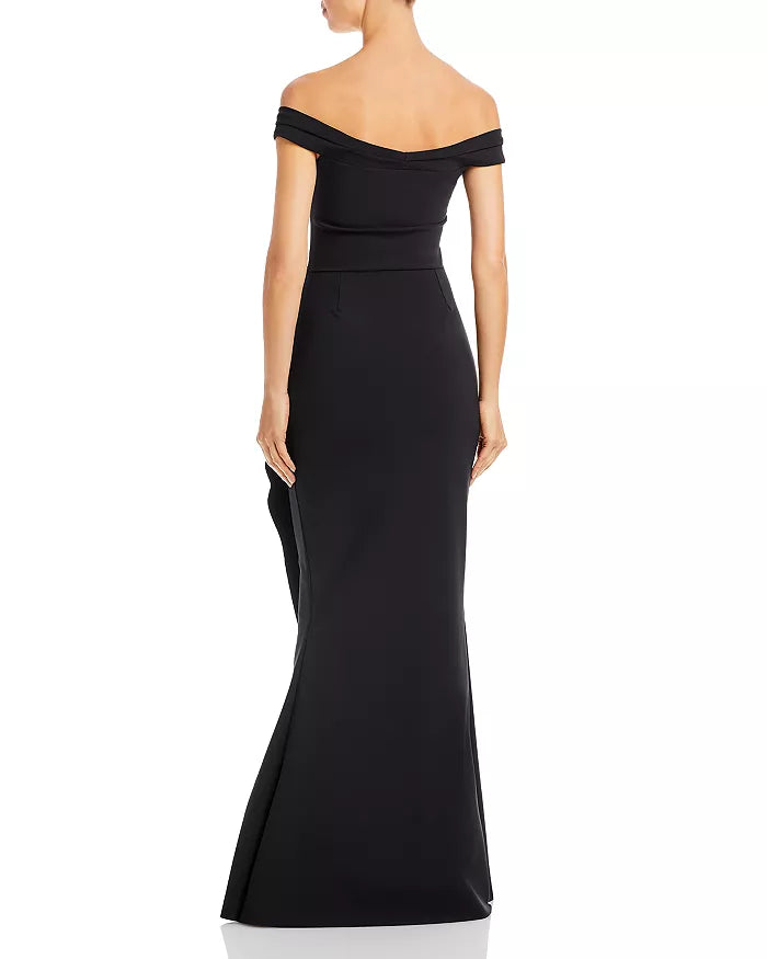 Radoslava Long Dress - Black by Chiara Boni — alternate view