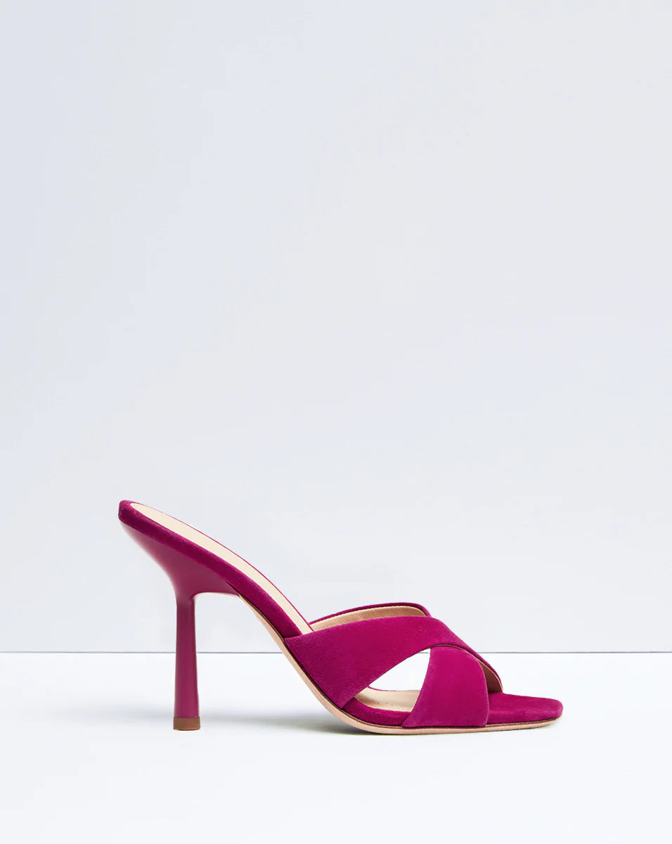 Alsea Sandal - Raspberry by Veronica Beard | 25 South Boutiques