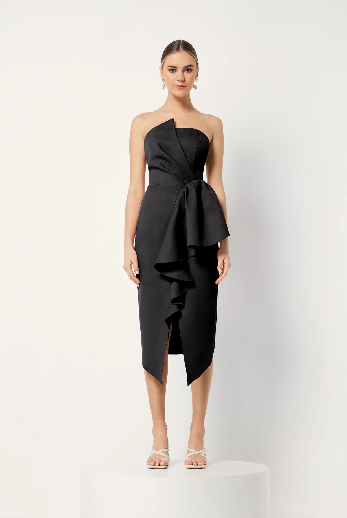 Reception Dress - Black by Elliatt — alternate view