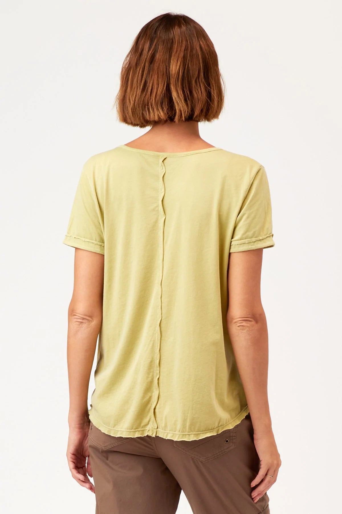 Renwick Tee - Woodbine Pigment by XCVI — view 3