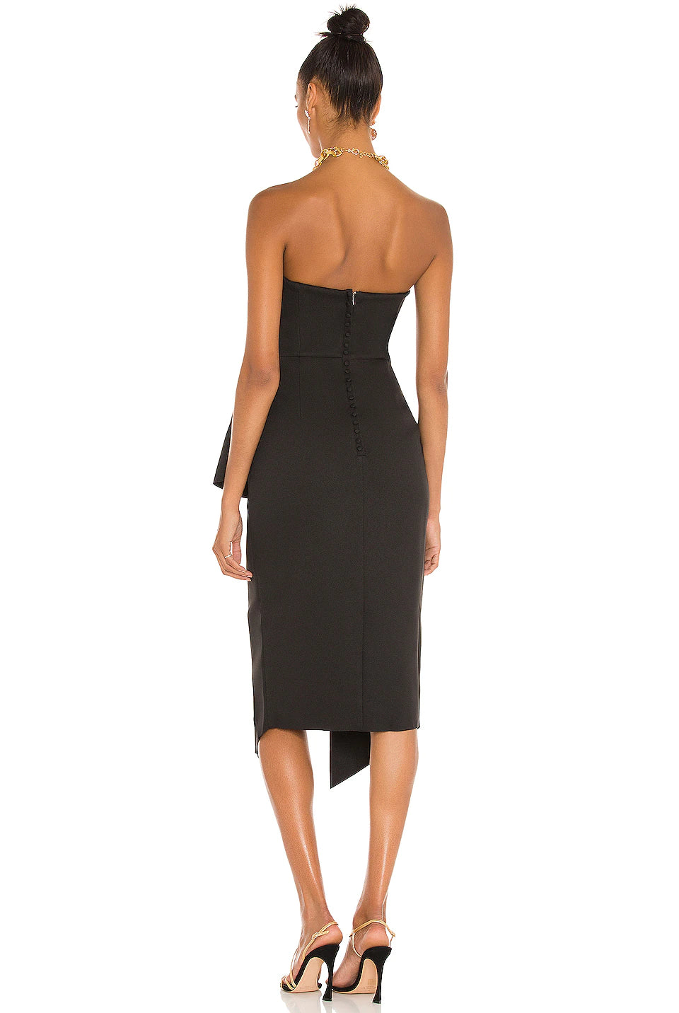 Reception Dress - Black by Elliatt — view 4