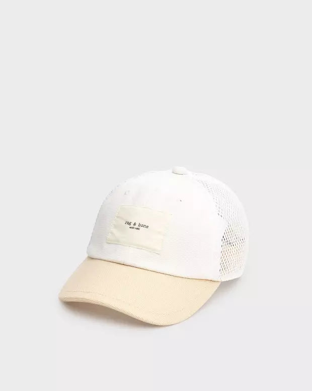 Addison Baseball Cat - White Multi by Rag & Bone | 25 South Boutiques