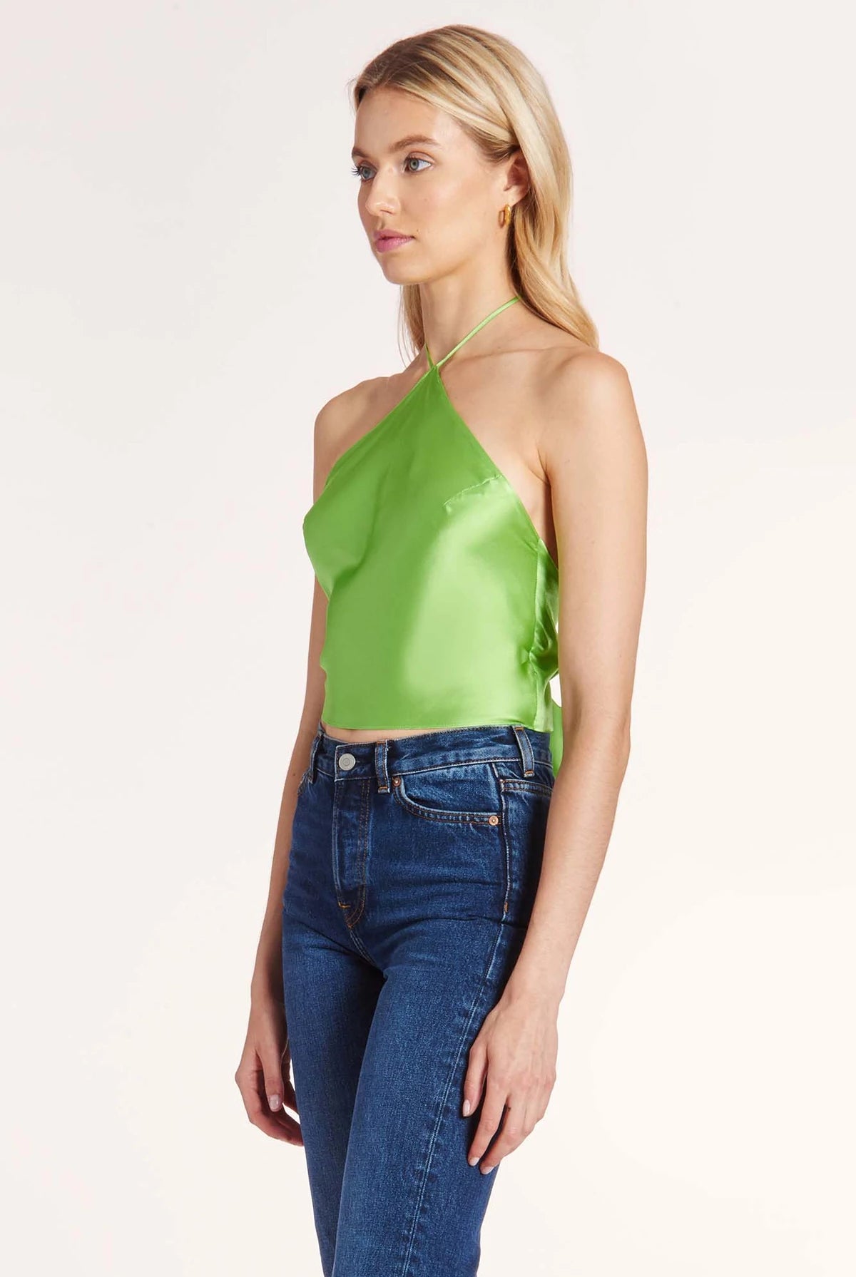 Ricci Top - Apple by Amanda Uprichard — alternate view