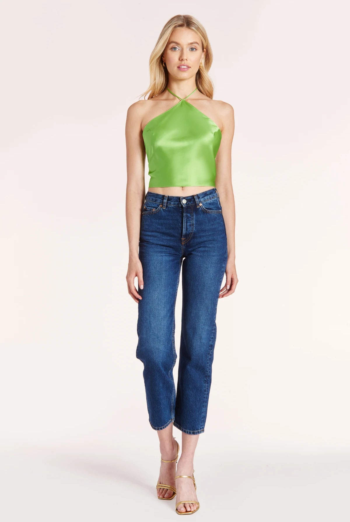Ricci Top - Apple by Amanda Uprichard — view 4