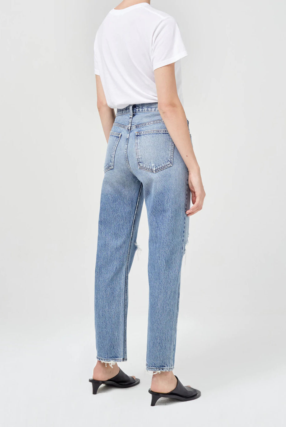 Mia Mid Rise Straight - Rule by AGOLDE — alternate view