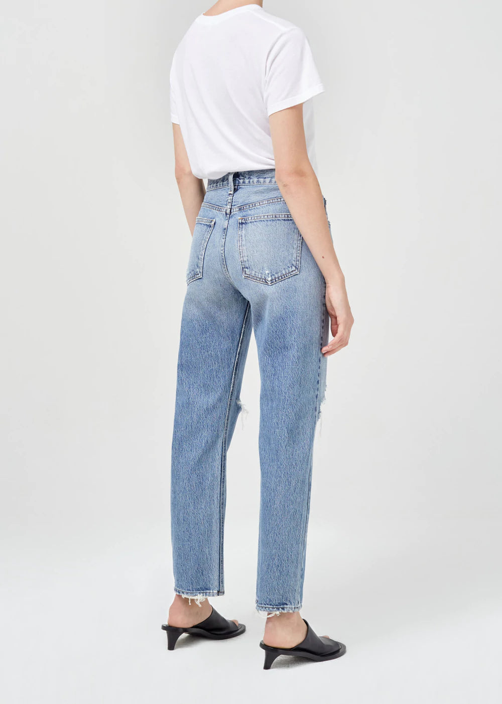 Mia Mid Rise Straight - Rule by AGOLDE — alternate view