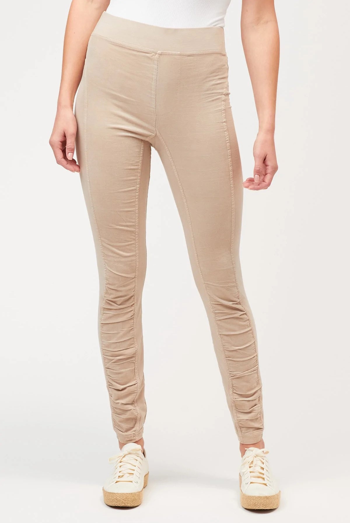 Corduroy Olso Leging - Sand by XCVI | 25 South Boutiques