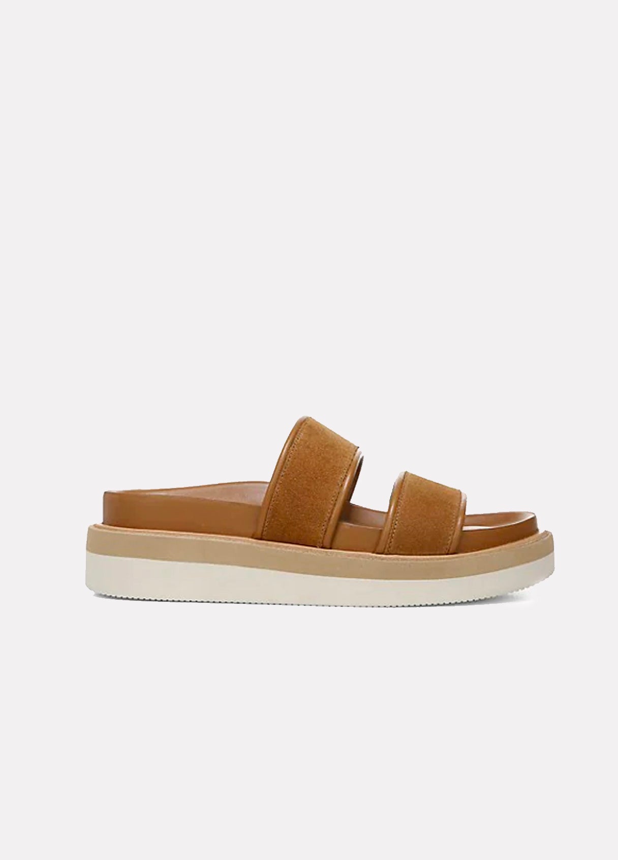 Jenita Suede Slide Sandals - Coco Tan by Vince | 25 South Boutiques