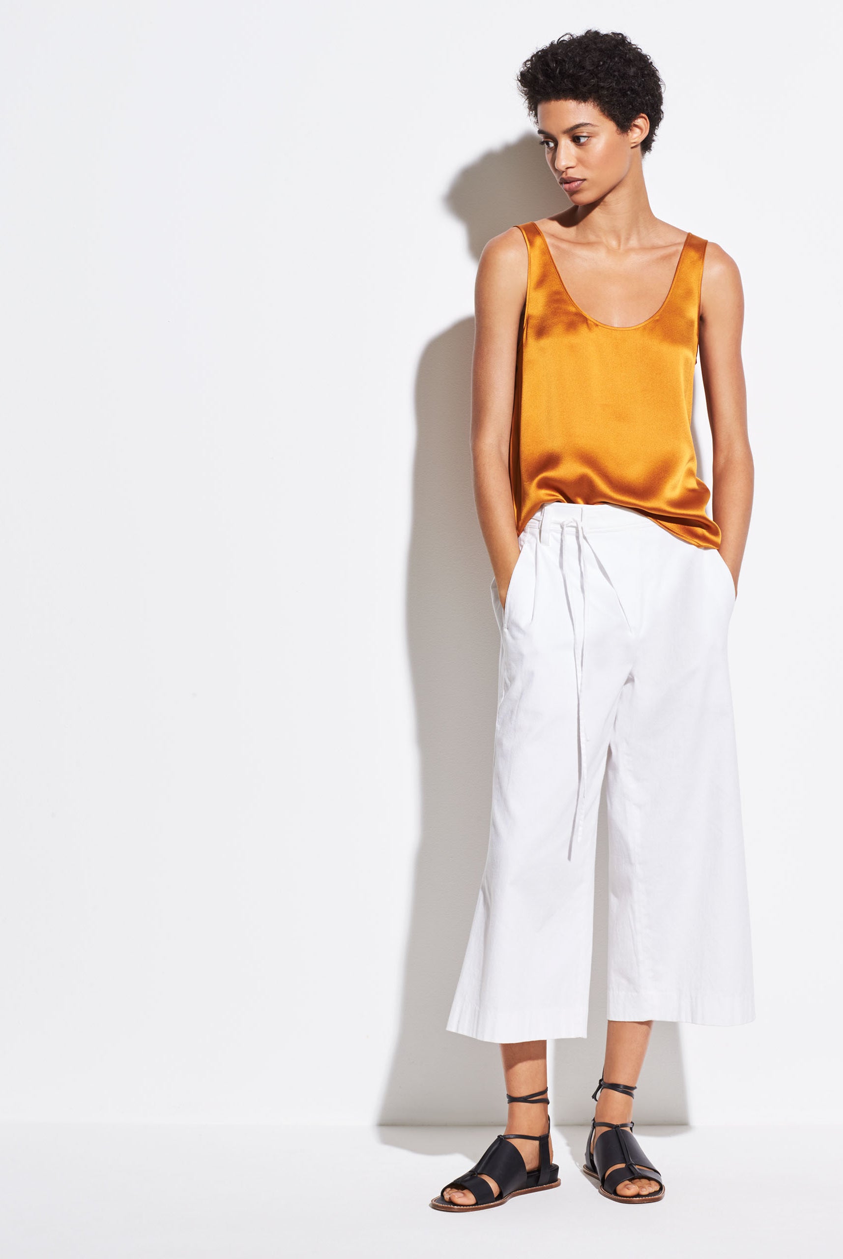 Satin Tank - Sienna by Vince — alternate view