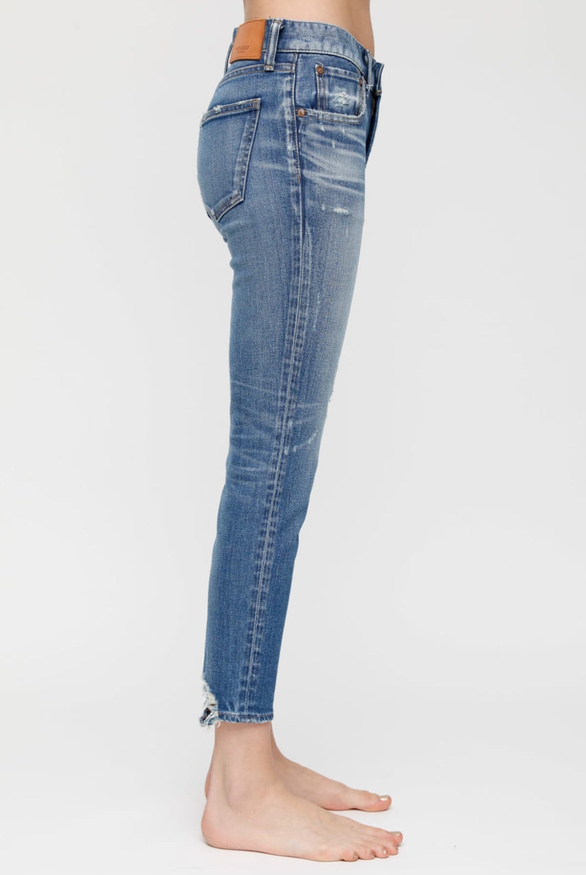 MV Velma Skinny - Blue by Moussy — alternate view